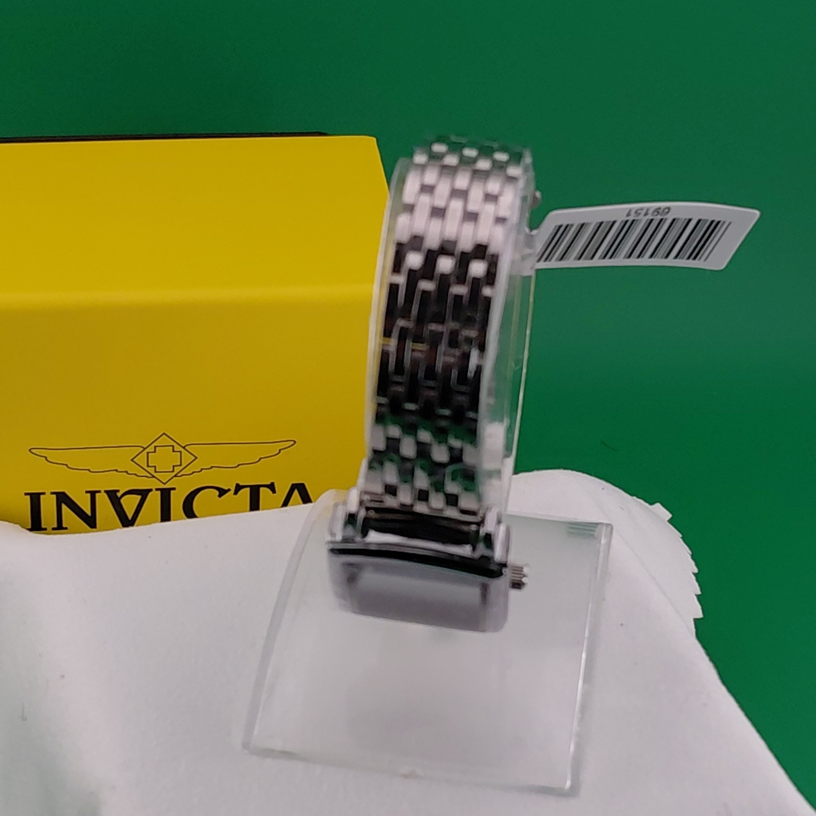 Invicta Men’s Specialty Blue Dial Rectangular Dress Watch Box & Tags 43151