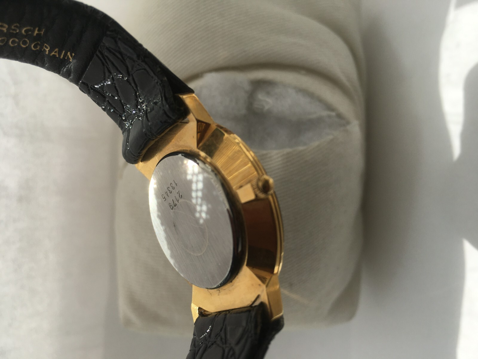 Rotary Unisex Swiss Made Quartz 50MT WR Stone Dial Leather Strap Watch 217913345