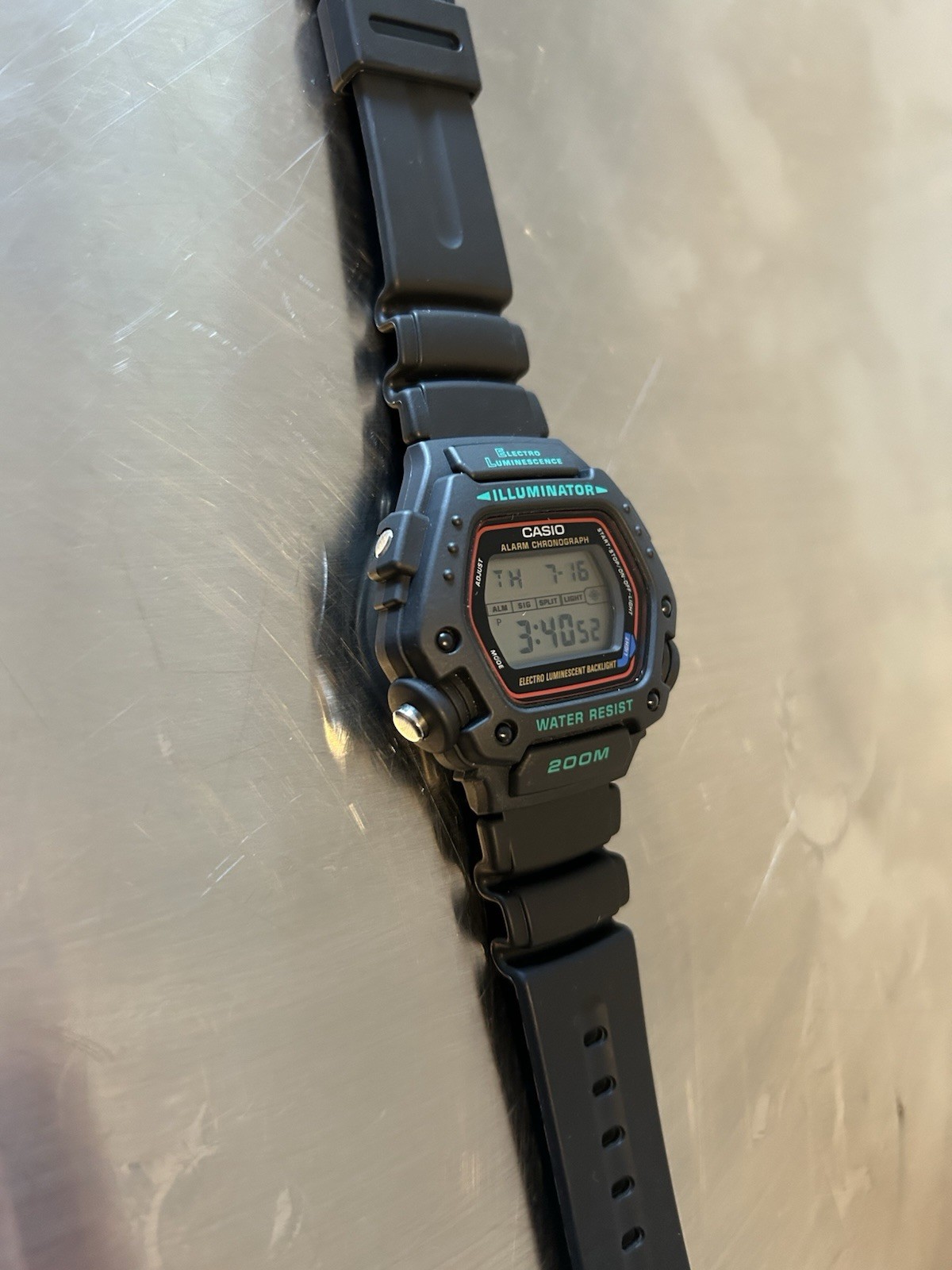 Casio DW290 Illuminator – Mission Impossible watch. Excellent Original Condition