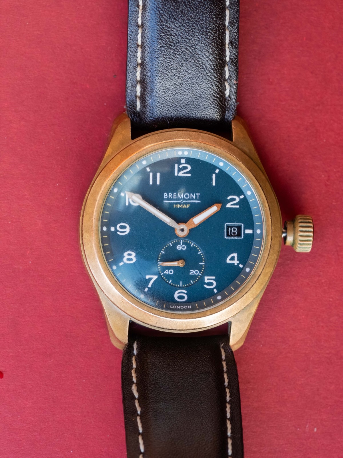 Bremont Broadsword Bronze Mens Automatic Watch 2023 Full Set 40mm