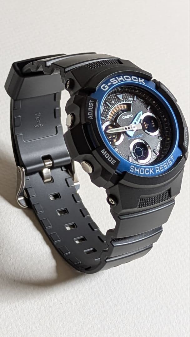 CASIO G-SHOCK AW-591-2AJF World Time LED Light 20 Bar Water Resistant