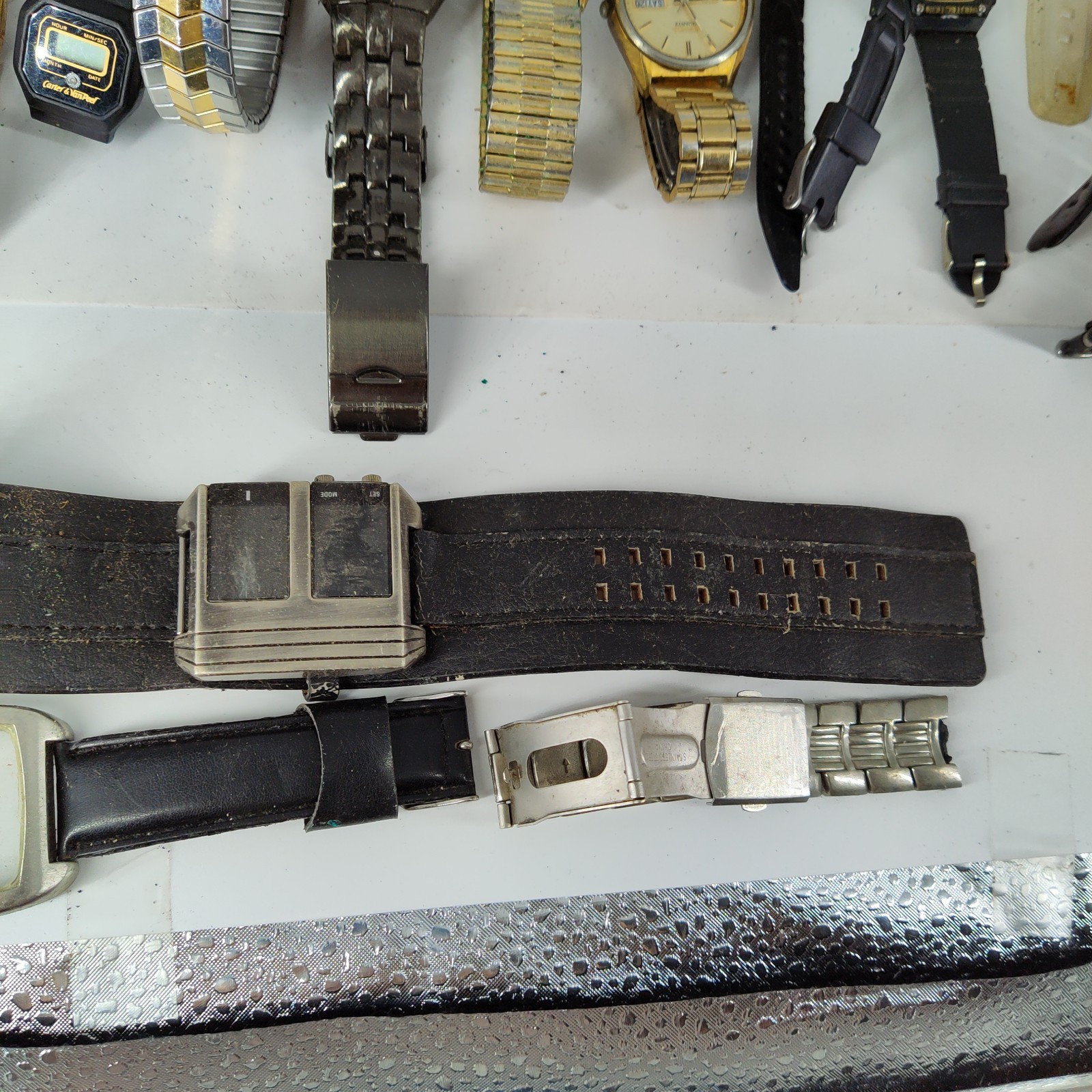 Lot of 15lbs 172 Assorted Watches Mens & Womens PARTS REPAIR