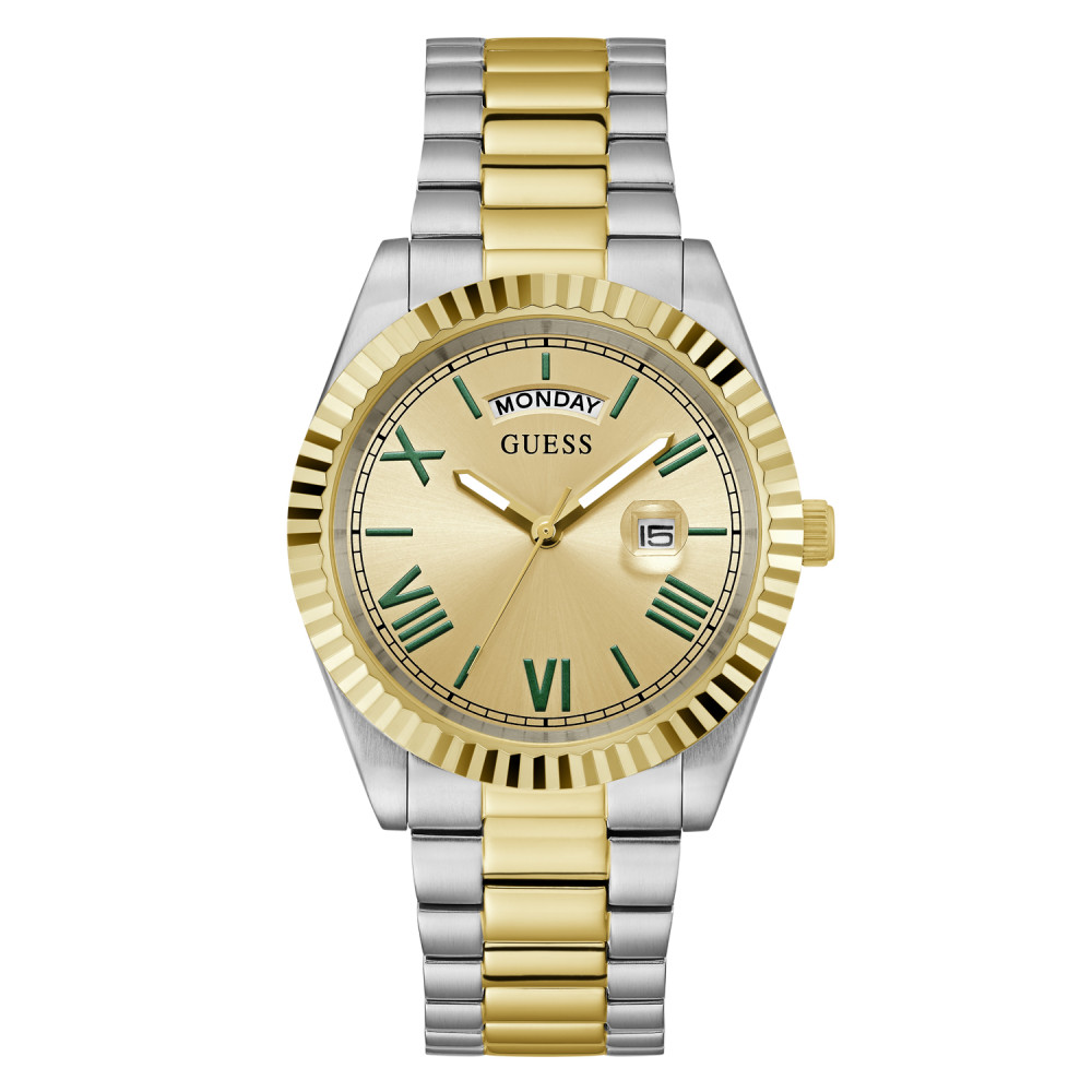 Guess Multicolour Mens Analogue Watch Connoisseur GW0265G14