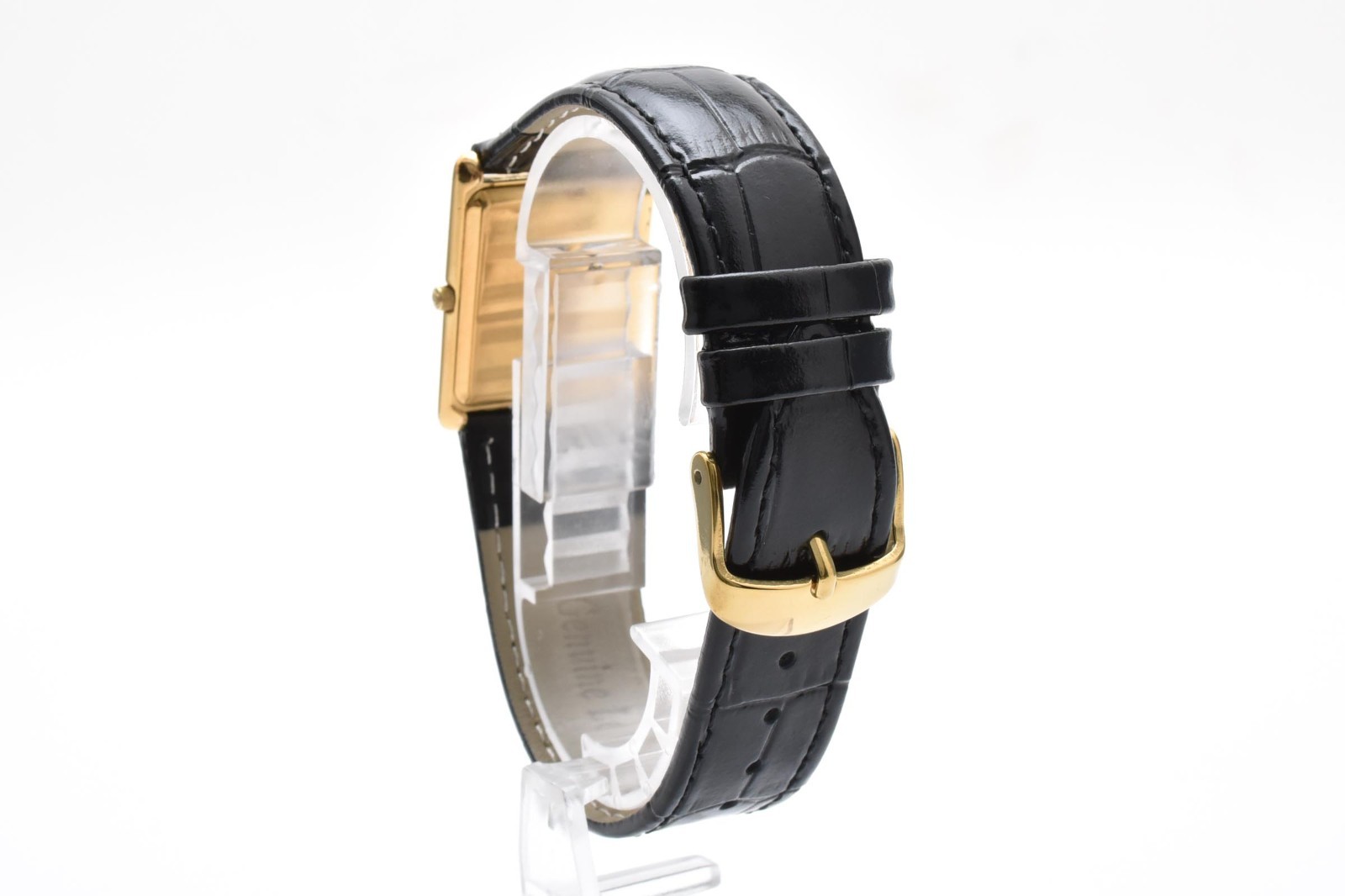 Gucci 4200FM 25mm Gold Black Dial Vintage Quartz Unisex Watch with Original Box