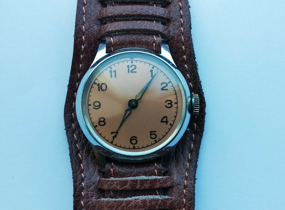 ✩Vintage Watch Military RARE Old Germany WW2 wristwatch MEN’S 1930-1940’s ✩