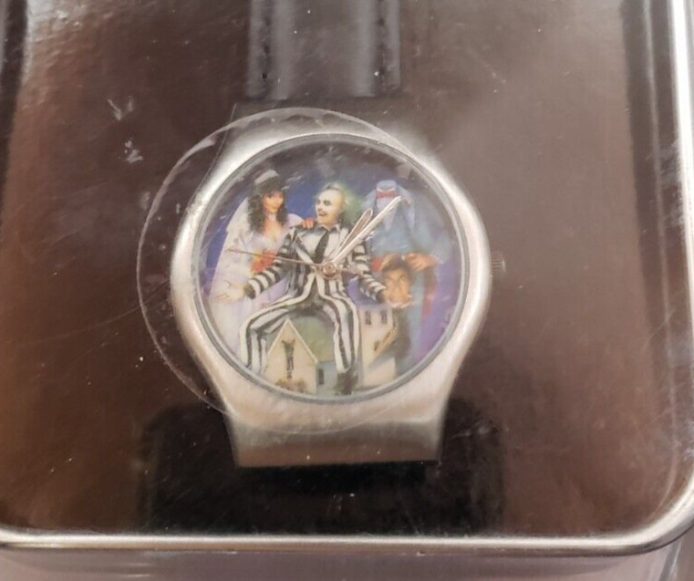 Vintage Beetlejuice Here Lies Betelgeuse Movie Advertising Character Watch
