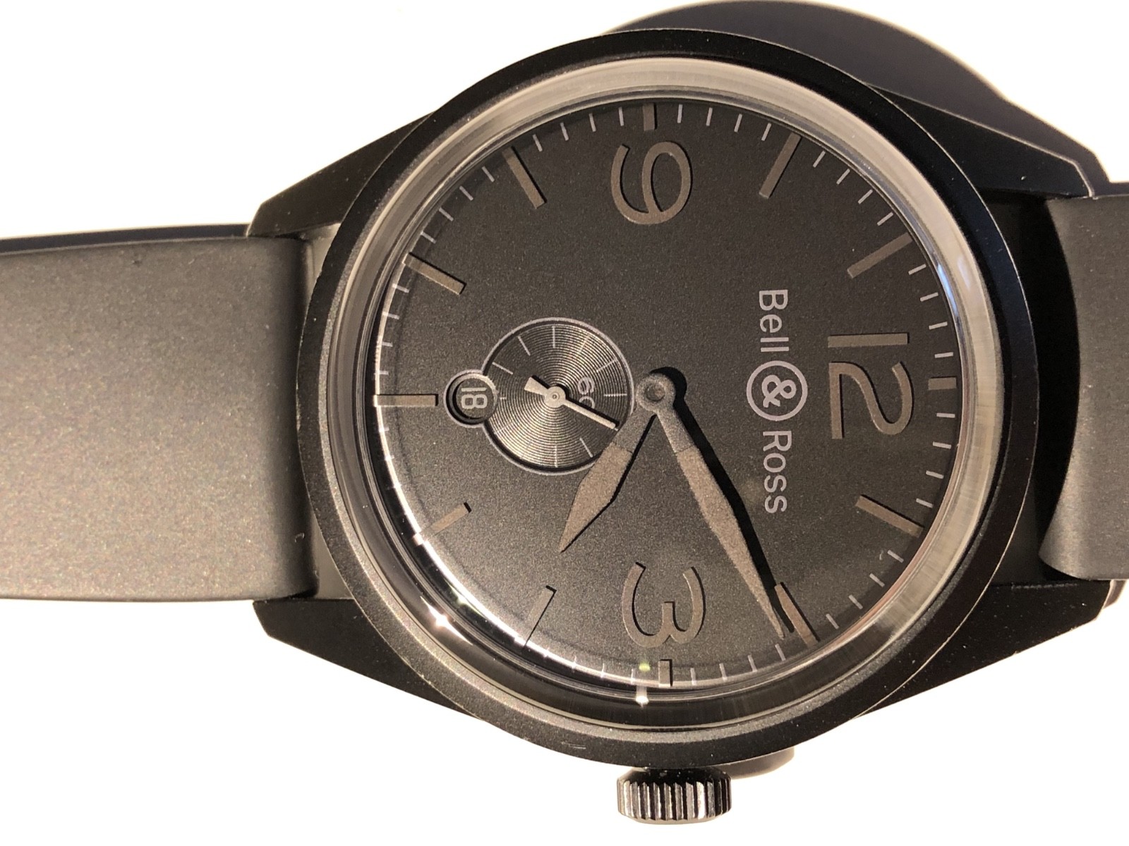 Bell Ross watch BR 123 Vintage Phantom