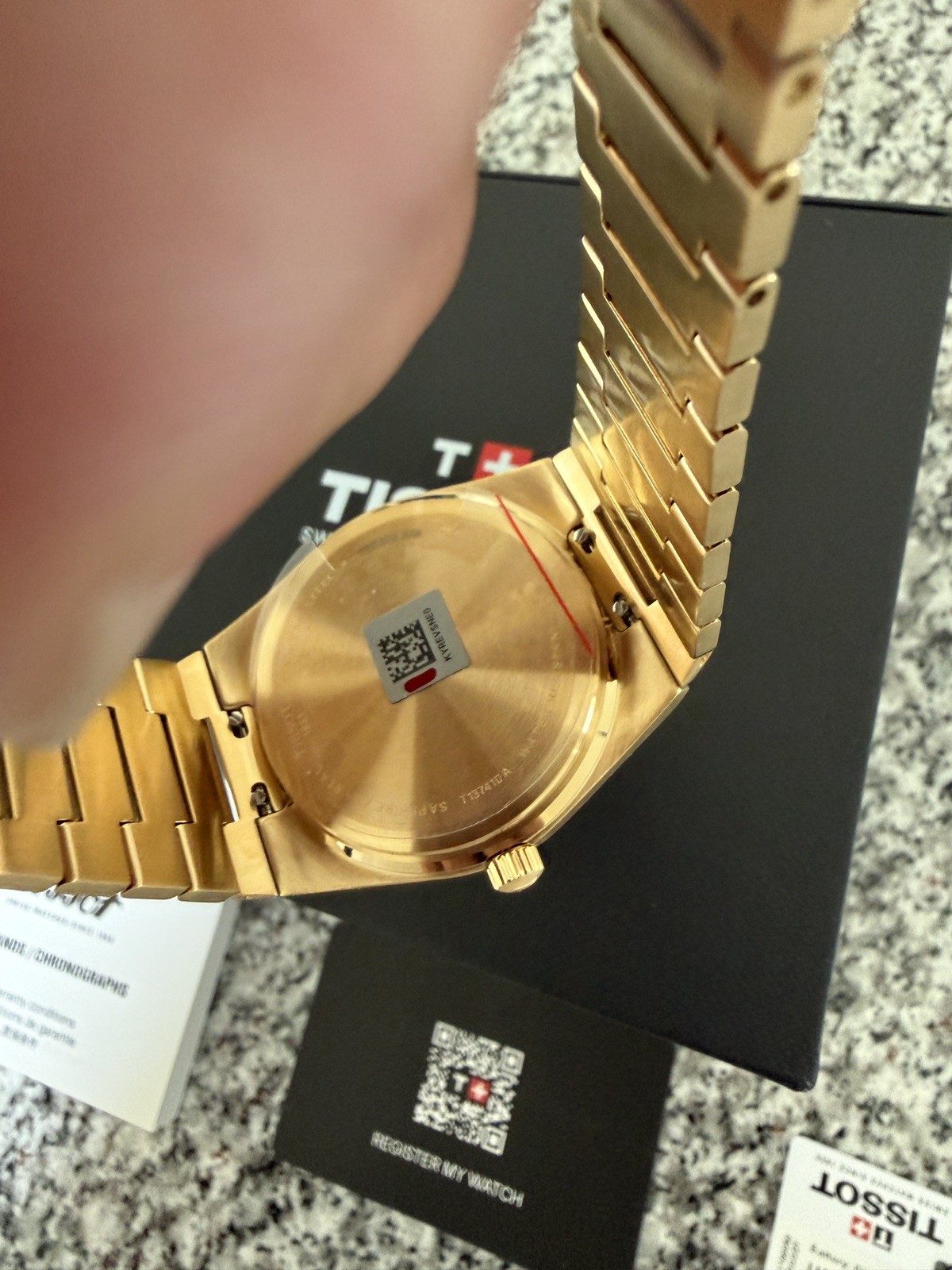 Tissot PRX Gold 40MM Quartz – T1374103302100