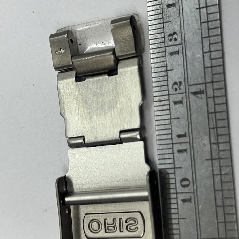 Oris Genuine Bracelet Titanium 07 8 24 70PEB Folding Clasp Buckle for TT1