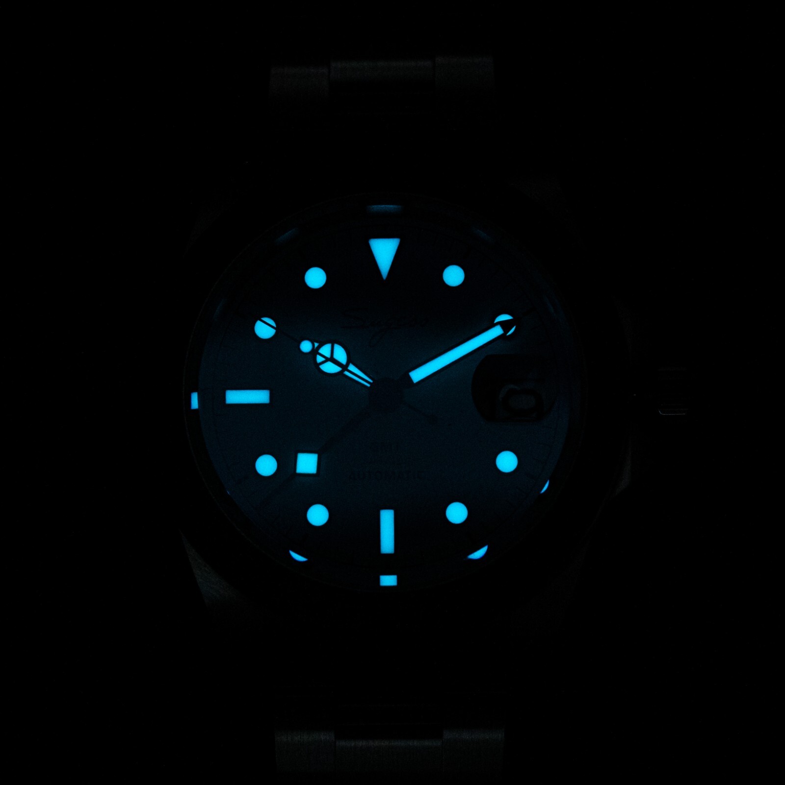 Sugess GMT Explorer, White, NH34, Sapphire, Lume, 100m Diver, Diving, BNIB