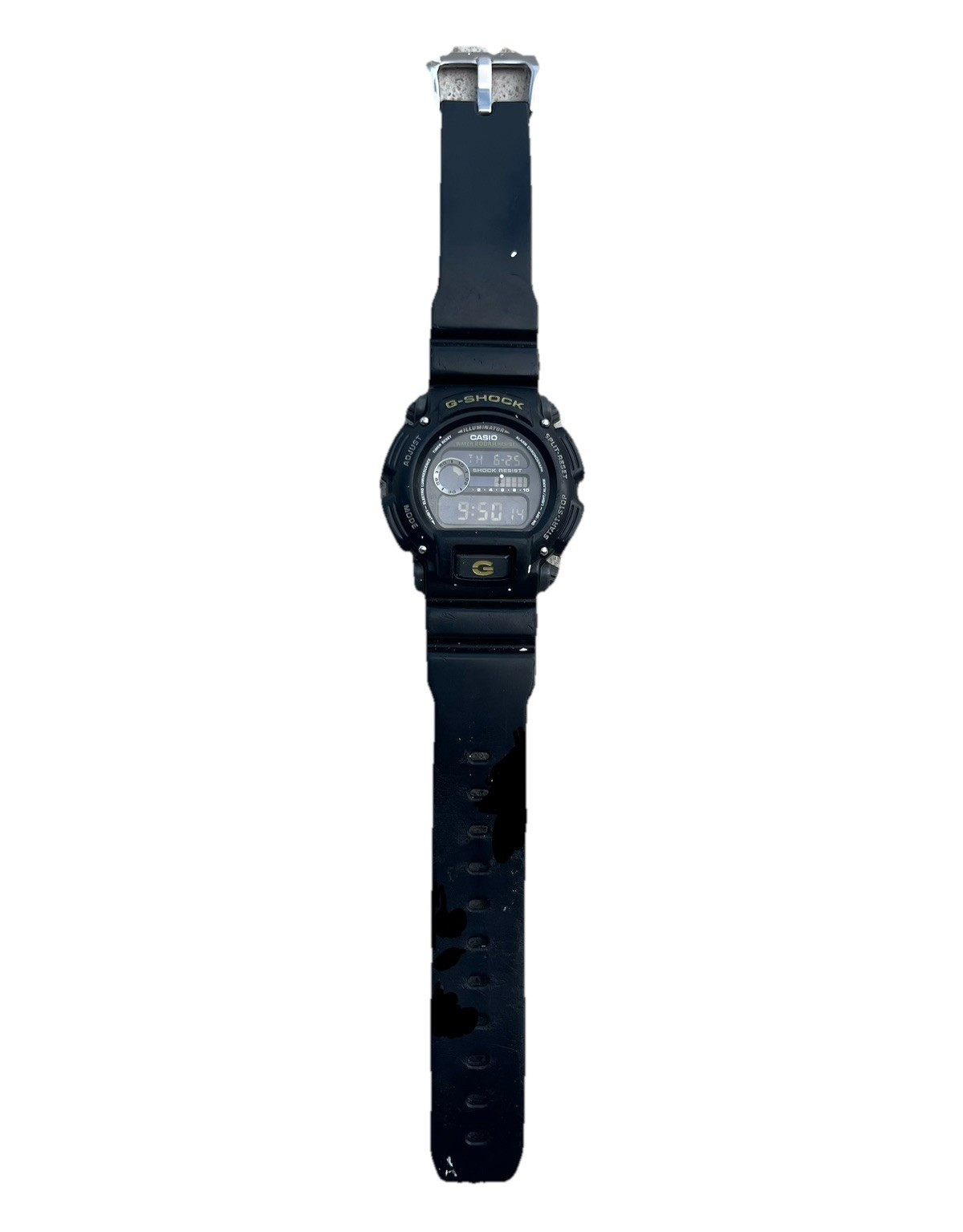 Casio G-SHOCK Men’s Digital Quartz Black Resin Strap 200m Alarm Date