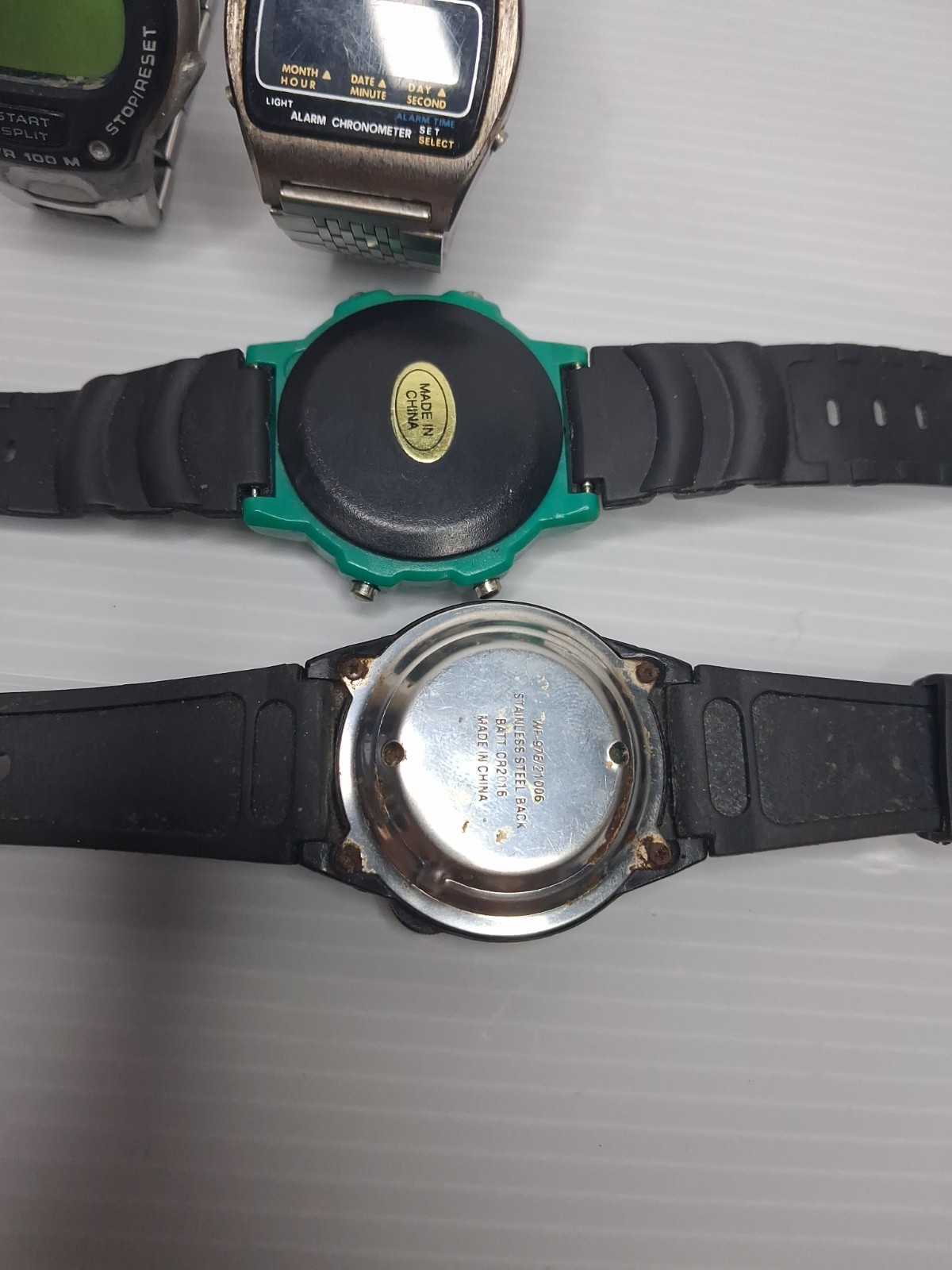 none working digital watch lot 4pc