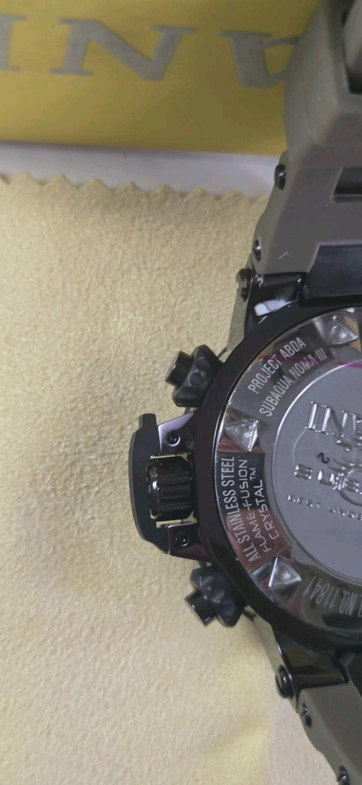 RARE New Unworn Invicta Reserve Subaqua Noma III 11841 Chronograph Project Abda