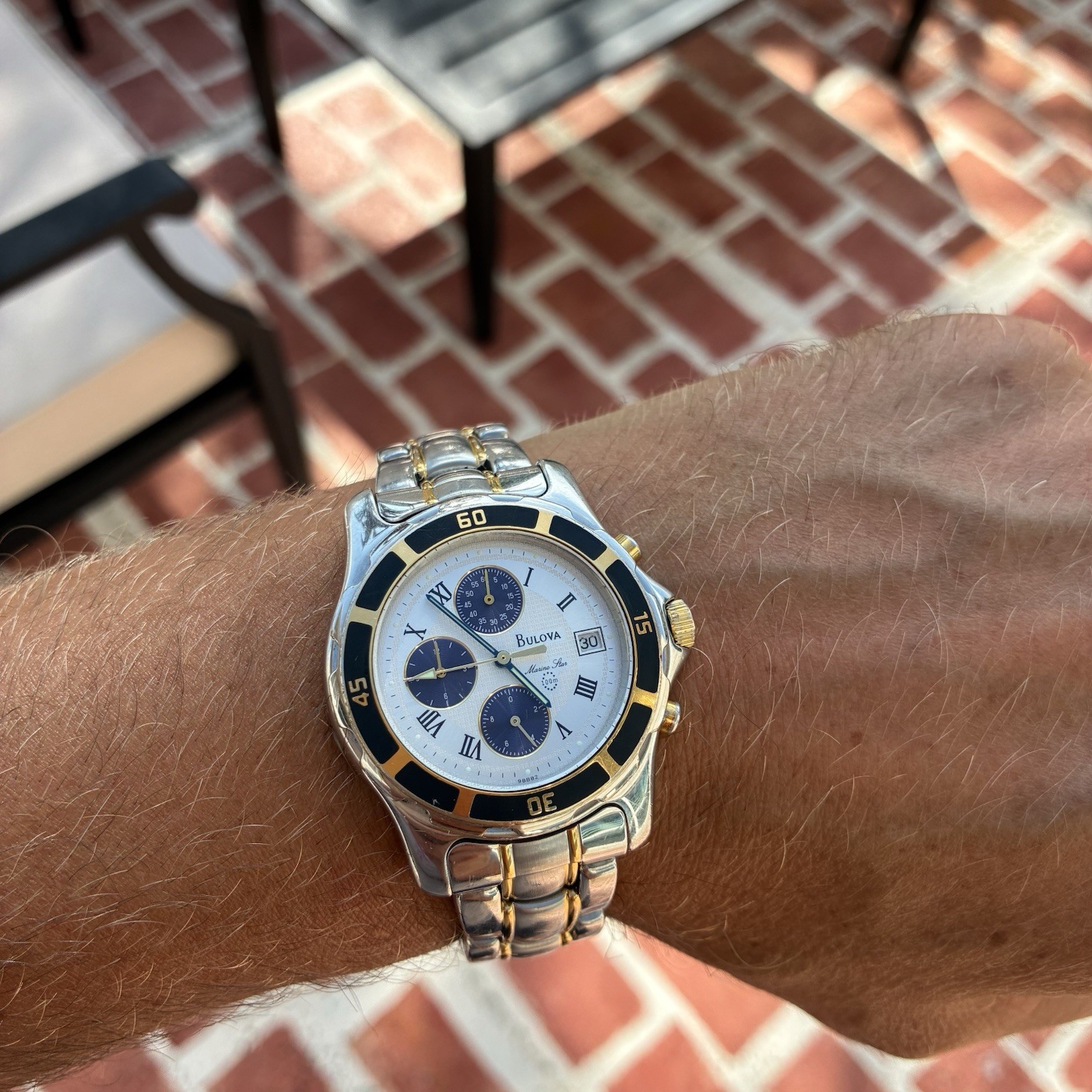 STUNNING Bulova Marine Star Chronometer Men’s Watch