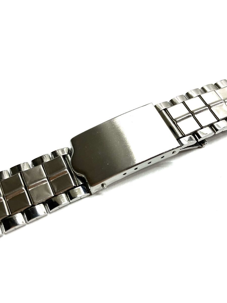 Stainless Steel Belt for Wristwatch Vintage Item 16.5 21mm Length Approximately