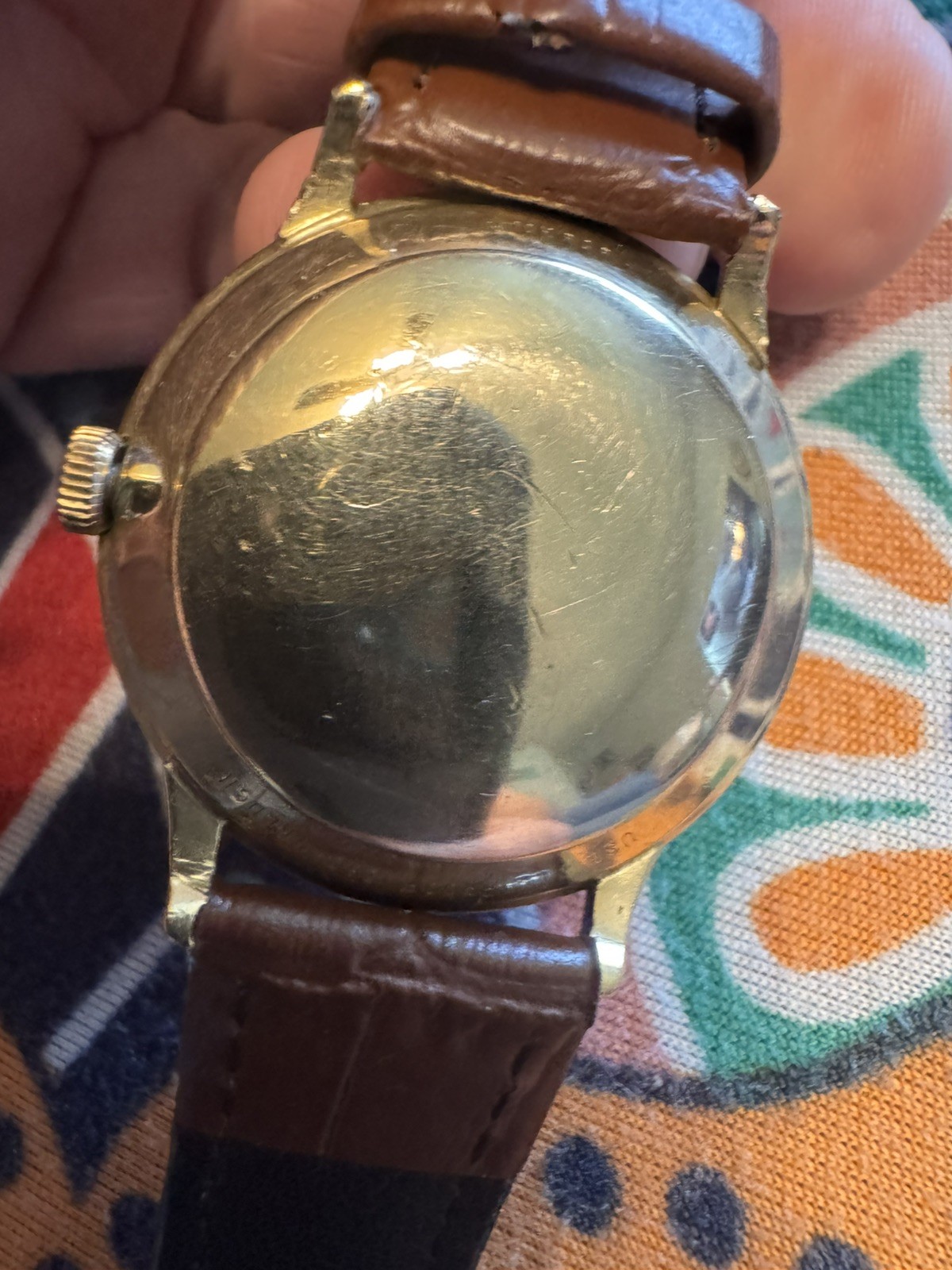 wittnauer mens watch vintage automatic 10K RGP nice !