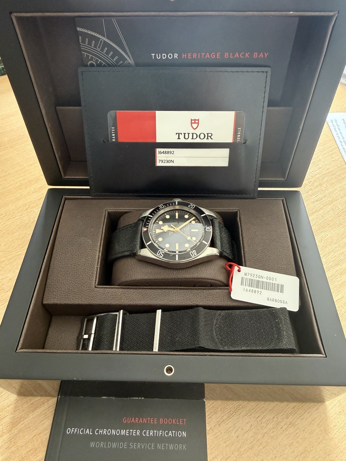 2017 Tudor Heritage Black Bay 41mm automatic watch – Excellent condition