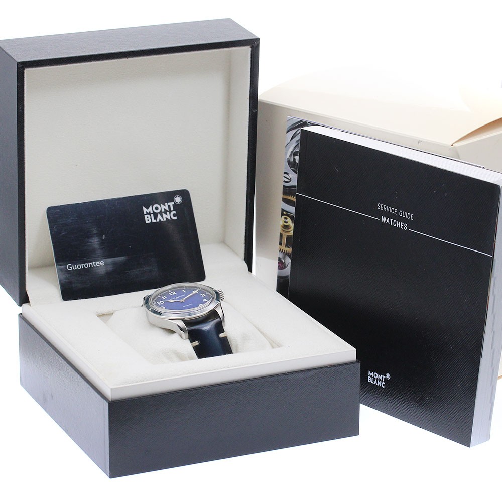 MONTBLANC 1858 automatic MB126758 blue Dial Automatic Men’s Watch_959549