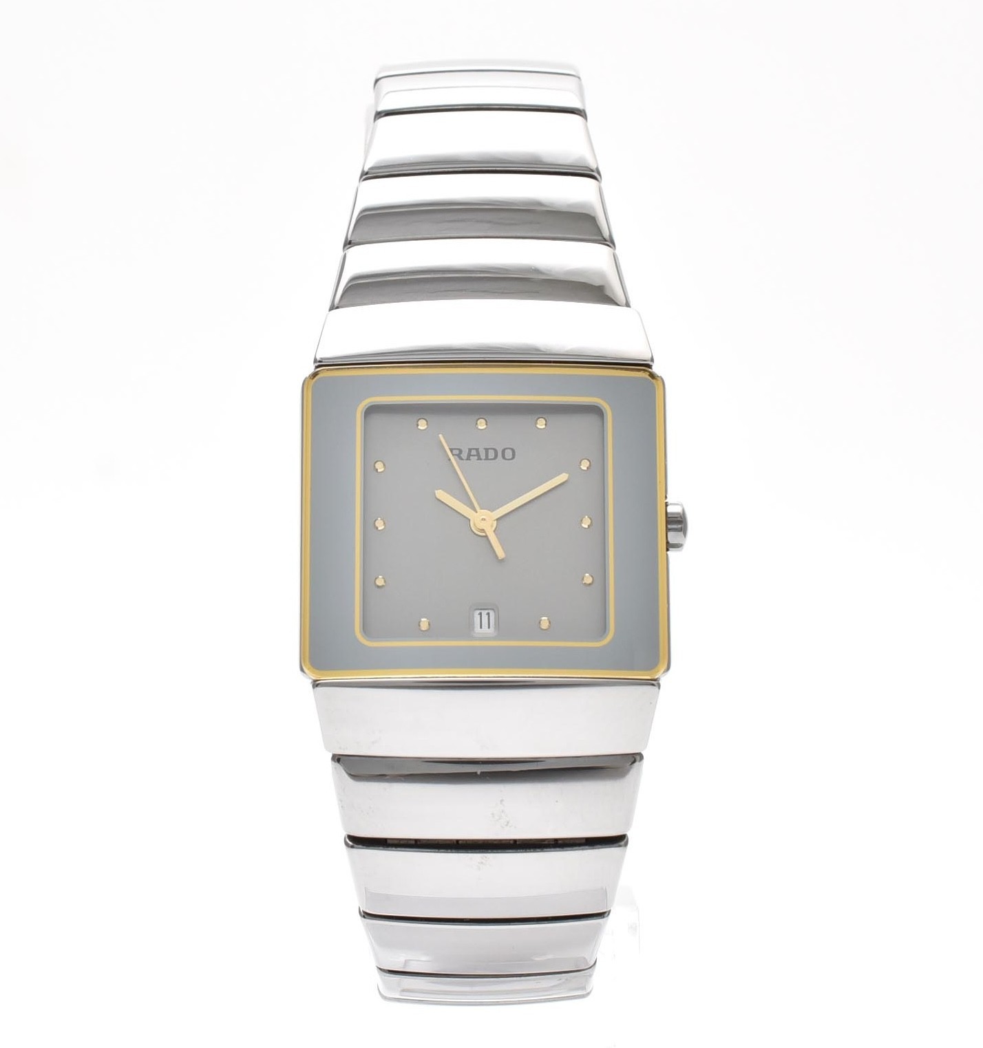 Rado Diastar 111.0333.3 Date Ceramic Quartz 26mm Women’s Watch JAPAN