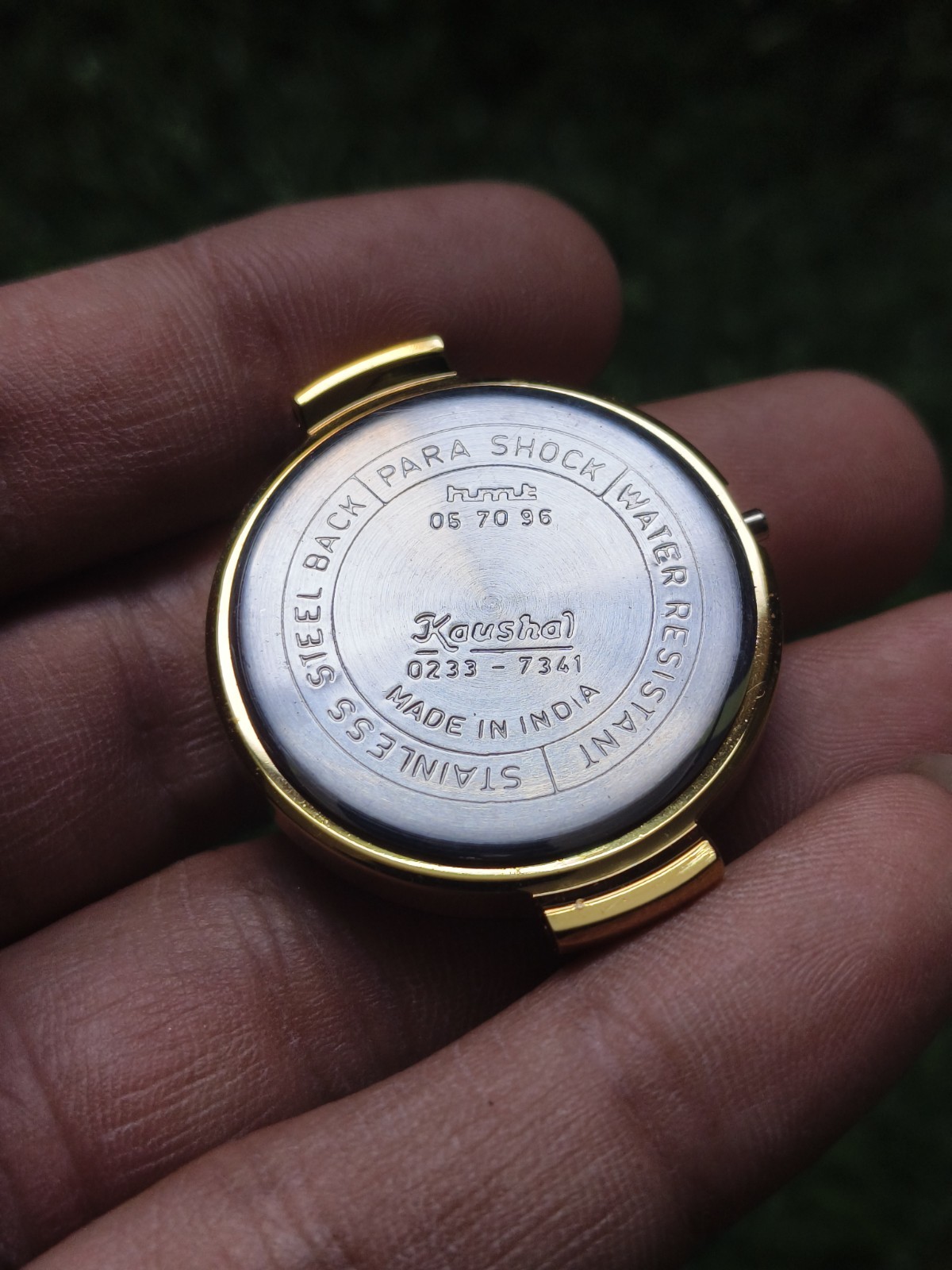 Vintage Original HMT Koushal & Dial Case Only
