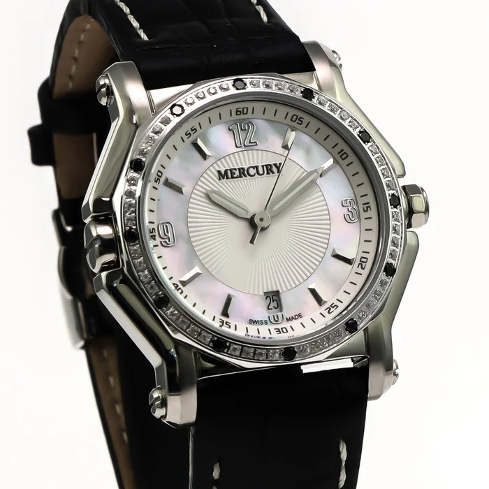 MERCURY – Swiss Made – ME1080-SL-S-7 Swiss Quartz 39.50 mm ME1080 30m (3 ATM,