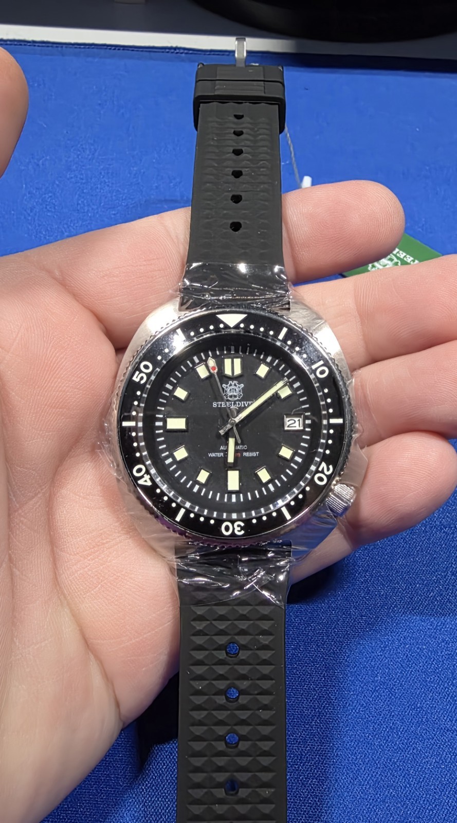 Steeldive SD1970 Turtle Captain Willard V2 NH35 Seiko Sapphire Diving Watch