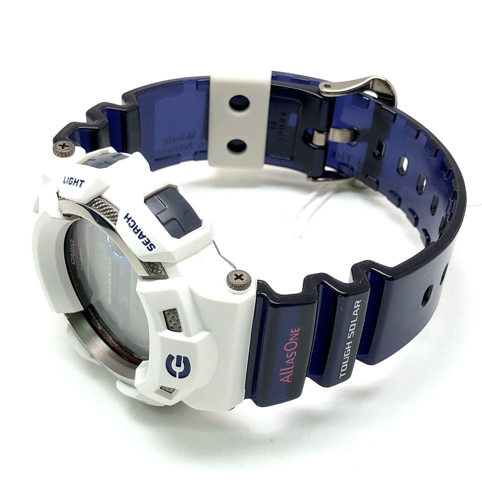 G SHOCK G SHOCK GW 9110K 7 GULFMAN Gulfman Ilkuzhi Radio Solar White Blue Skelet