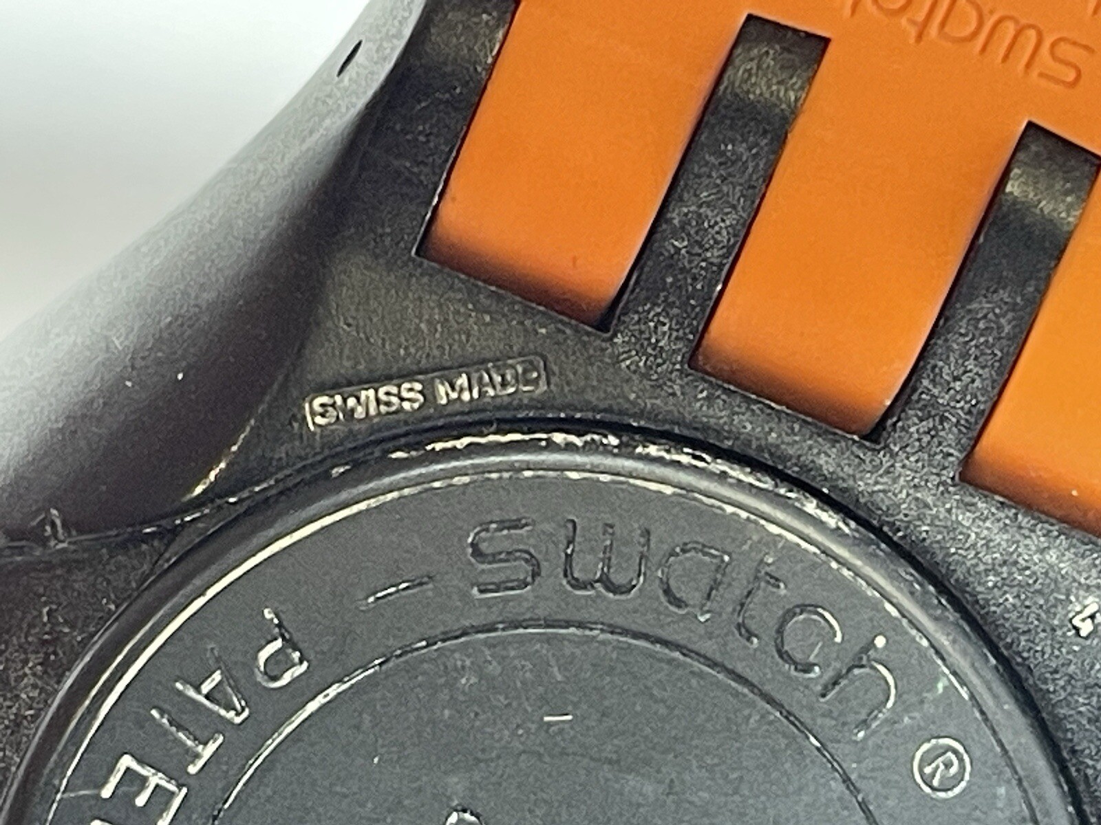 Rare Orange Swatch Fun Scuba Sugb103 Climbing Lobster Olympic Dive