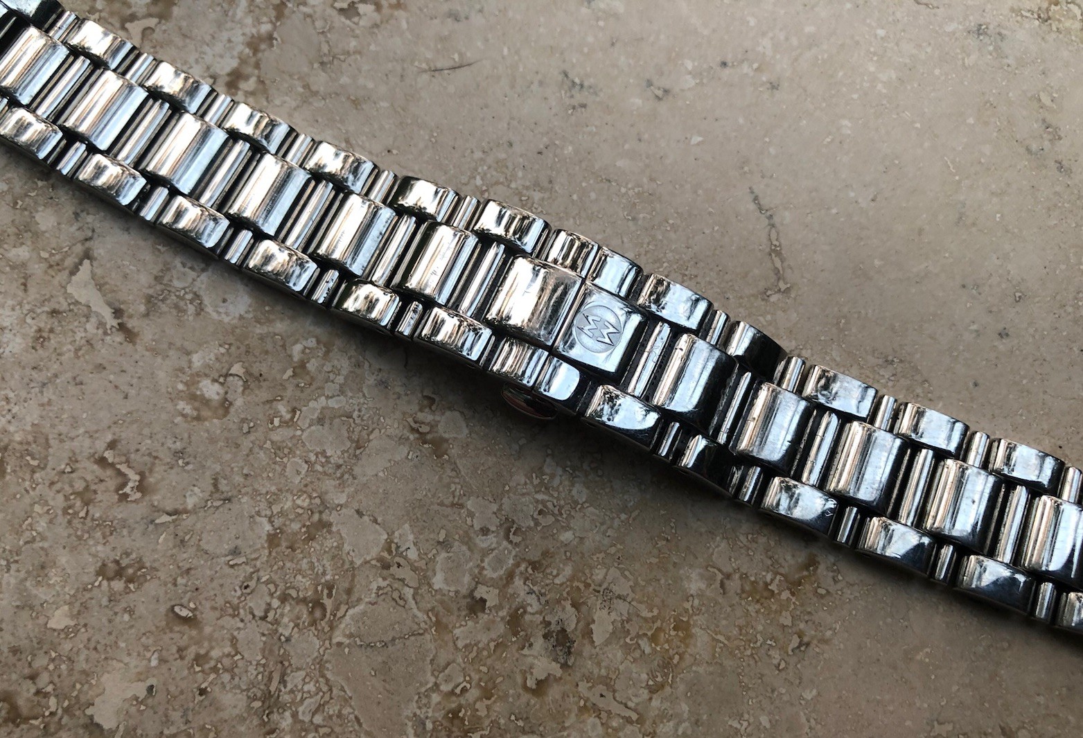 🏛️✨RARE GENUINE MICHELE DECO 16mm WATCH Band Bracelet MS16CN235 NOS OEM✨🏛️