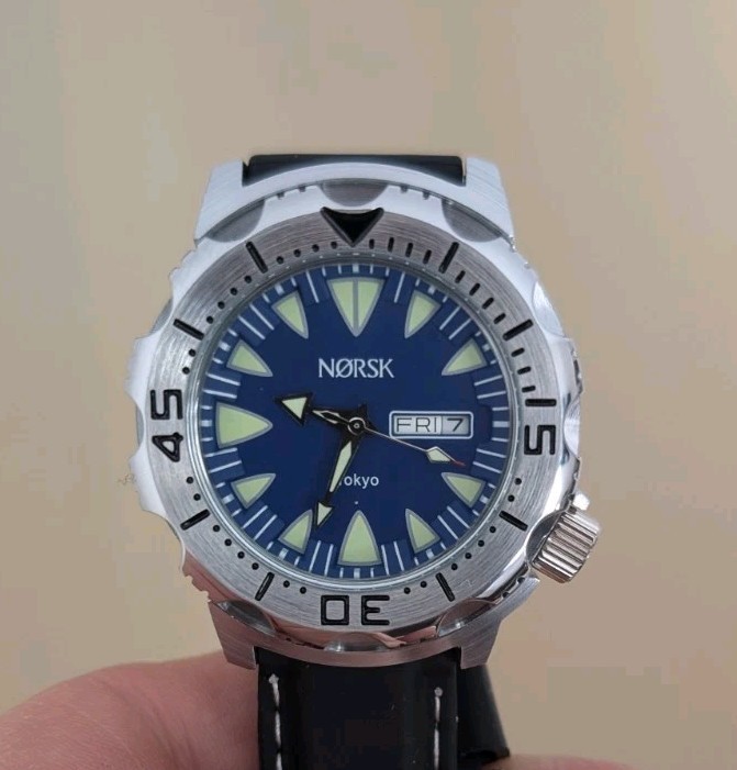 Sea Monster Watch, Norsk, Citizen Movement – Blue -0- Tokyo