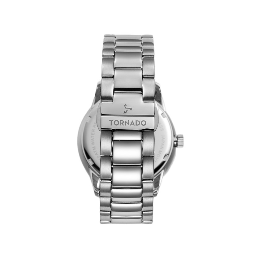 Tornado Spectra Men’s Analog Watch | Black Dial, 43x48mm, 100 m (10 ATM)