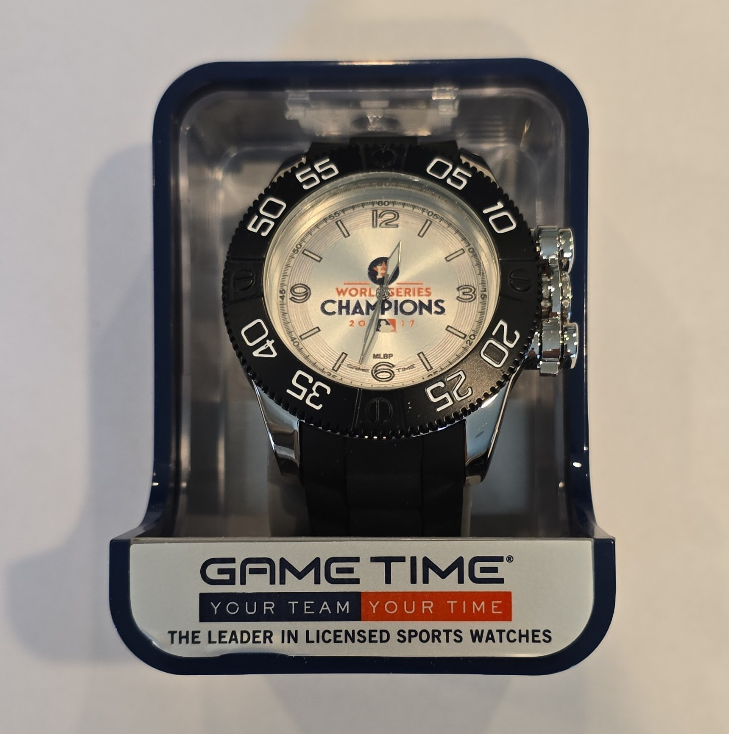 Game Time World Series Champions 2017 Men’s Quartz Analog 44mm 3 ATM Watch