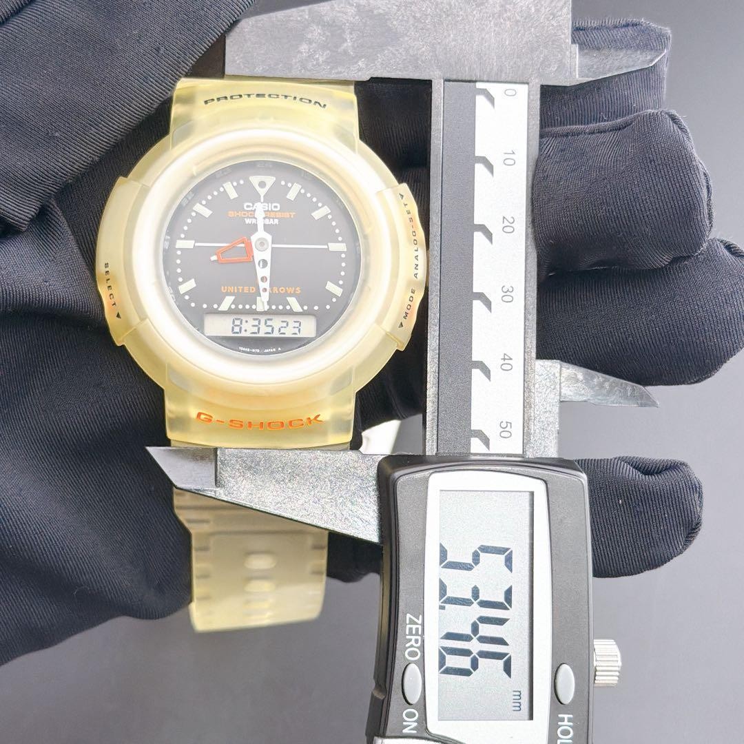 G-Shock Casio Quartz Men’s Watch AW-500BUA-1E Black Ivory Bezel Authentic