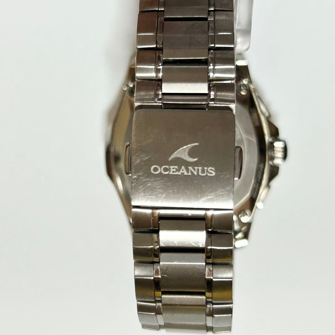 CASIO OCEANUS Manta OCW-S2000PW Titanium Solar Multiband 6 Mother of Pearl Dial