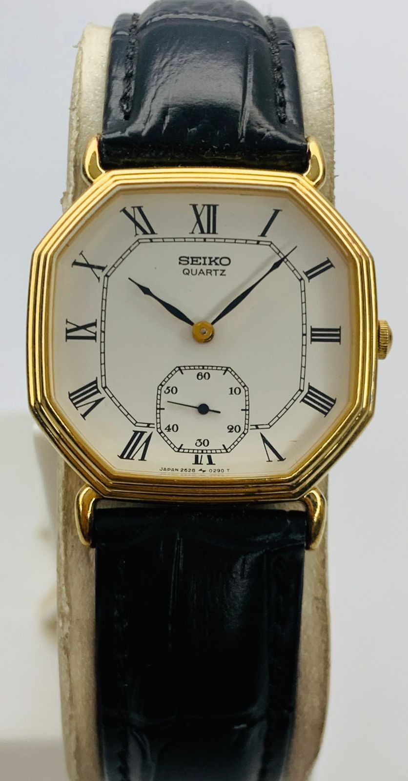 Vintage Seiko Octagon Small Second 2628-5040 Men’s Quartz Watch