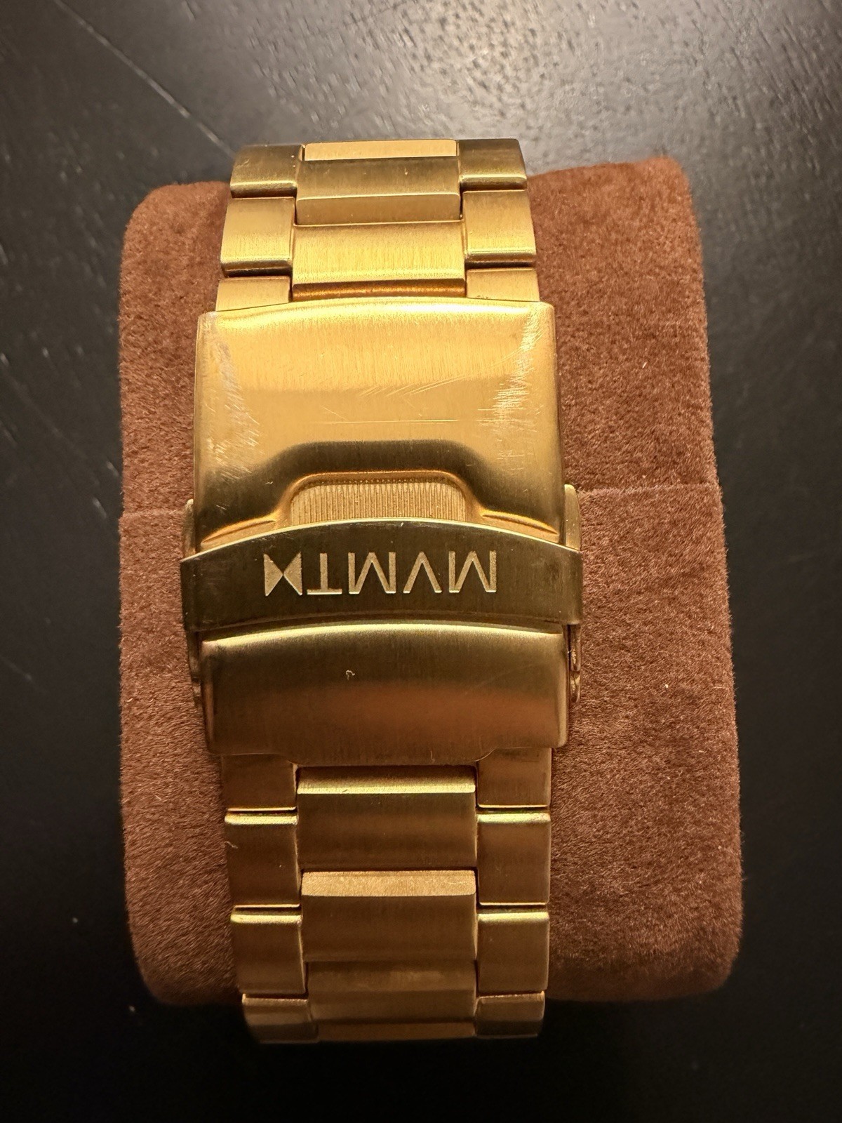 MVMT Element Aether Gold Tone Men’s Watch 43mm Black Dial Stainless Steel