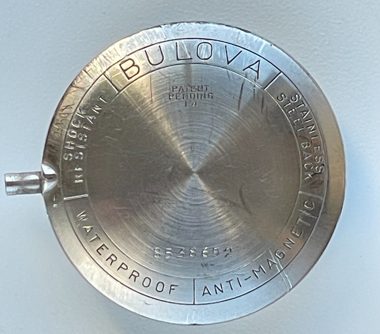 Vintage Bulova 1954 Linen Dial Manual Wind Watch Swiss 10K Rolled Gold Repair