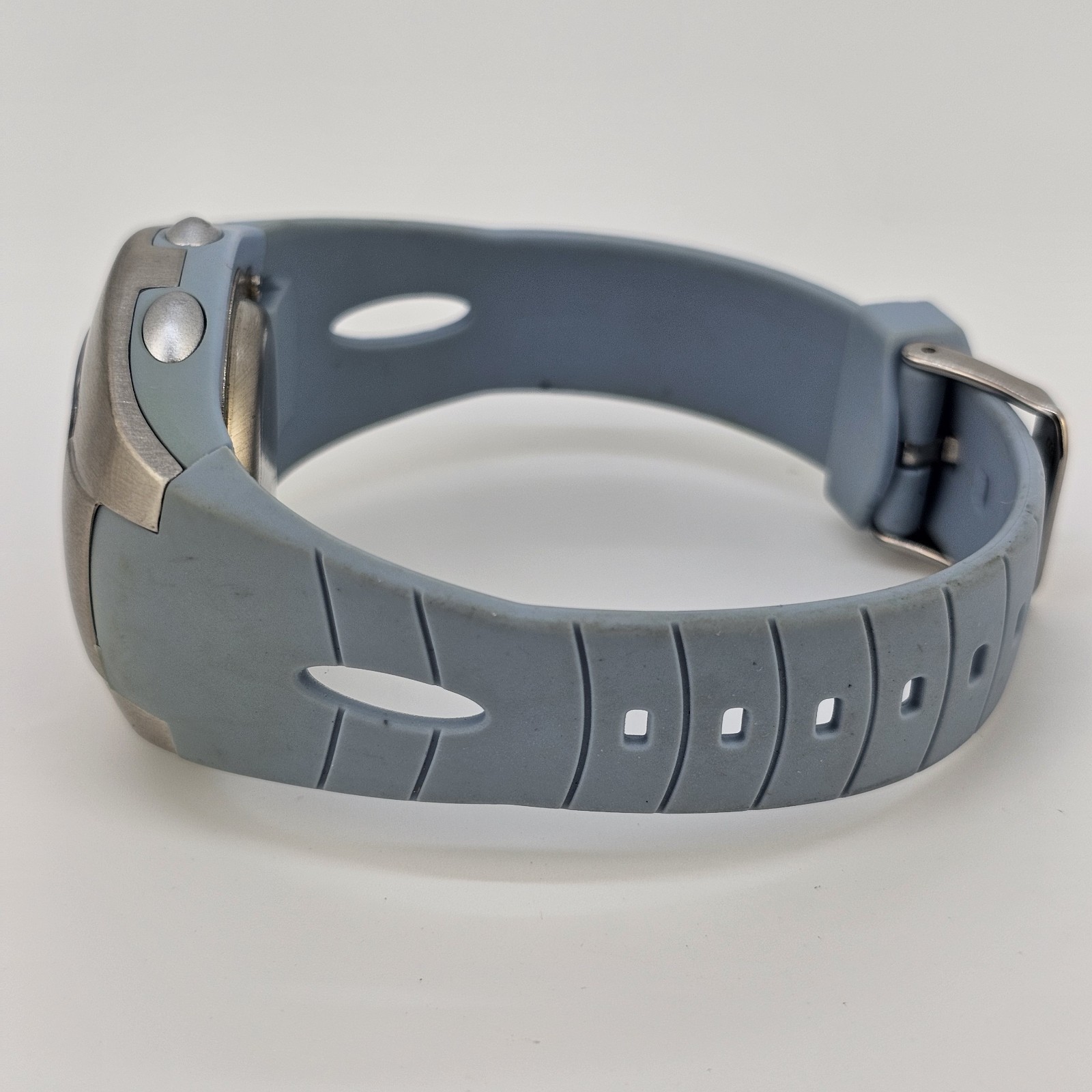 Sportline Heart Rate Women’s Watch 35MM Gray Plastic Bands New Battery