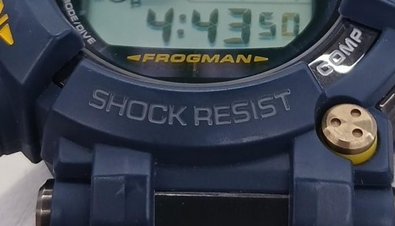 CASIO G-SHOCK GWF-D1000NV Frogman Blue Watch Auth Japan