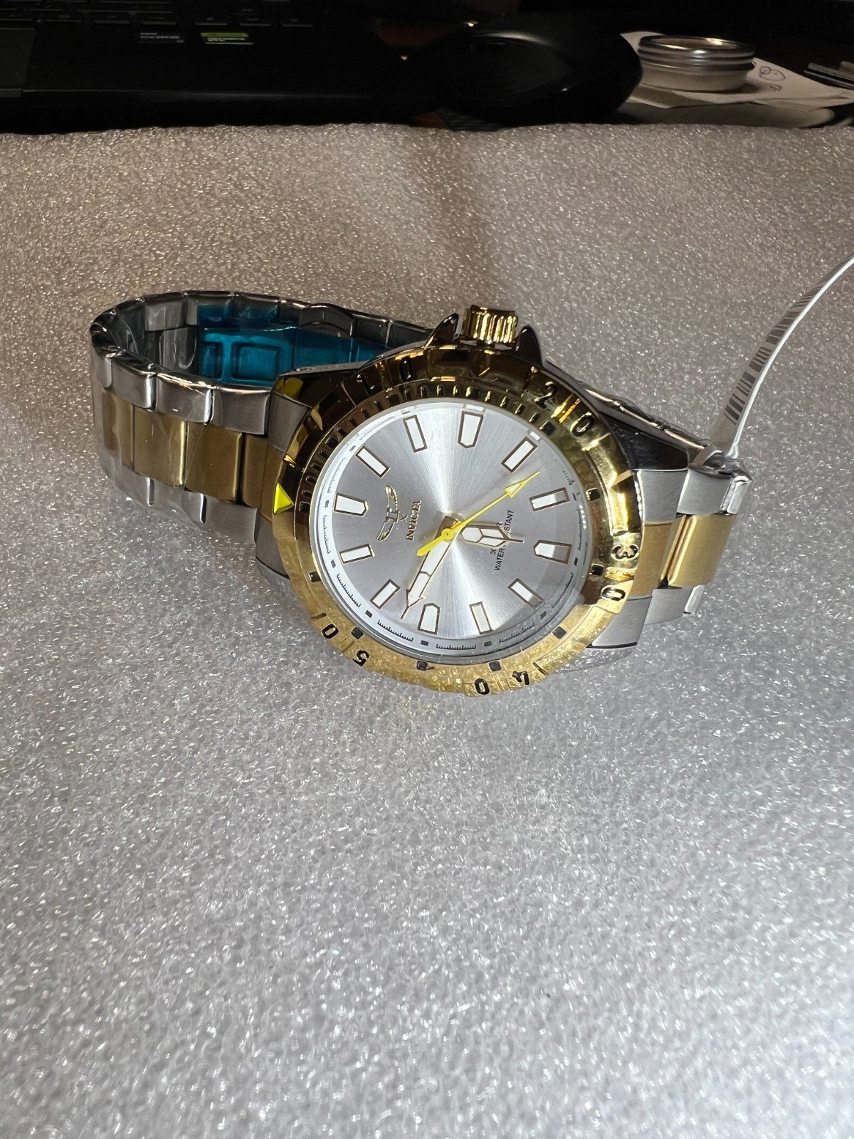 Invicta 69036 Specialty I Men 42mm Two Tone Silver Dial Quartz Bracelet Watch