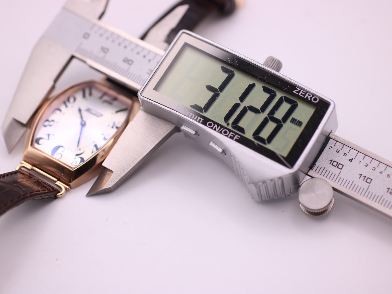 Tissot T128509 A tonneau rose gold PVD quartz watch with cream dial, original bo