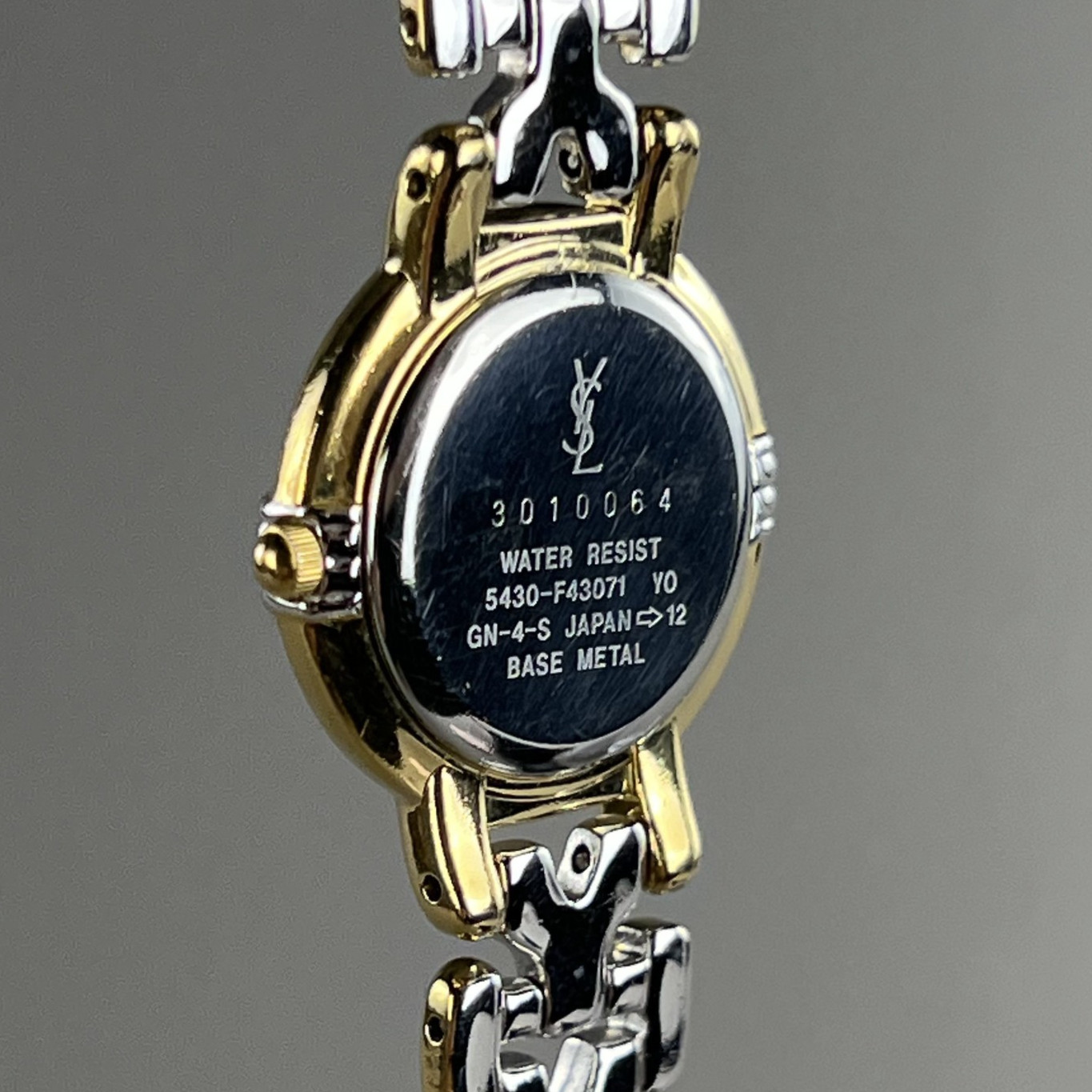 YVES SAINT LAURENT Vintage Ladies Watch 23mm Quartz 5430-F43071 Cal.5430M
