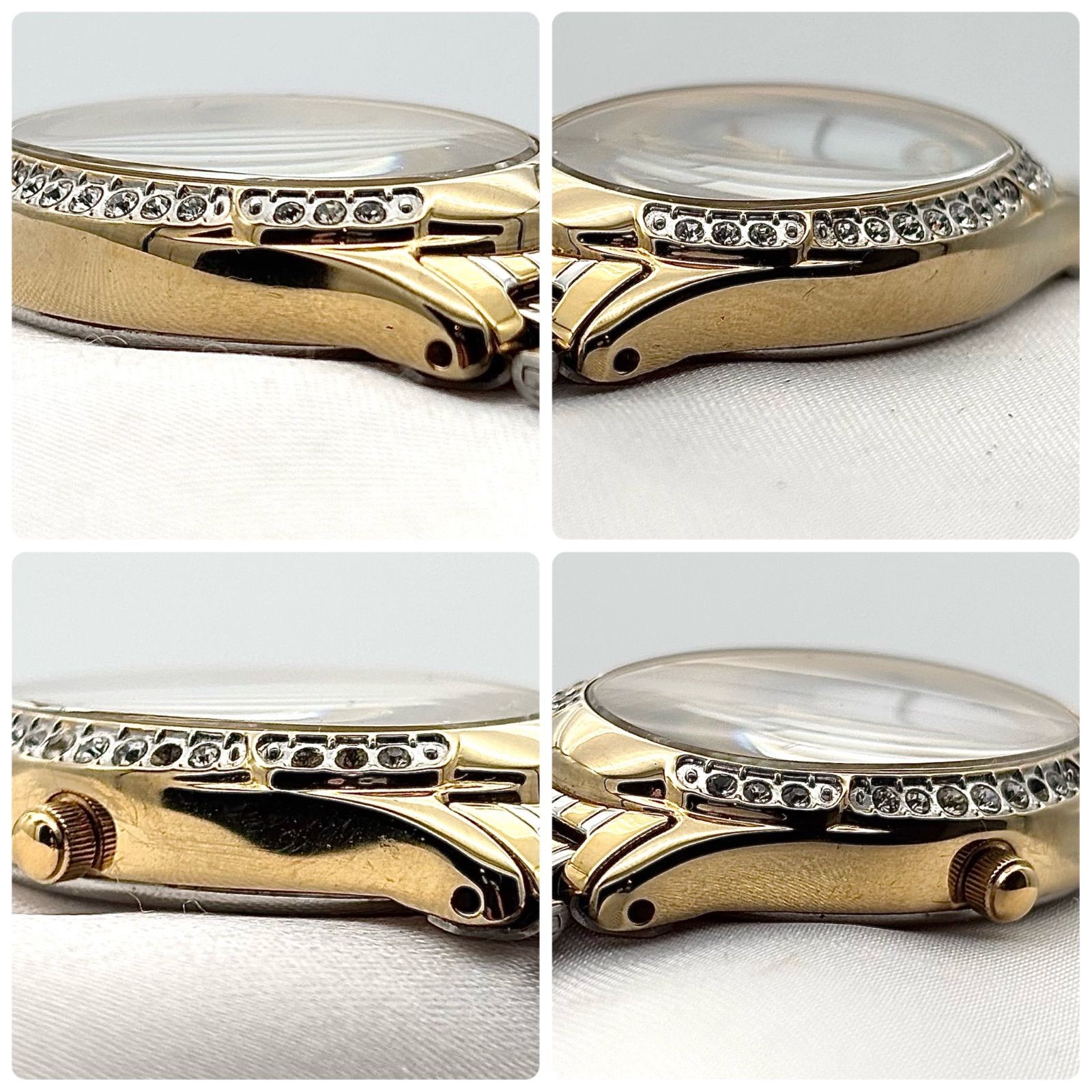 Working item Citizen ladies’ quartz eco drive E031 S033063 oval rhinestone bezel