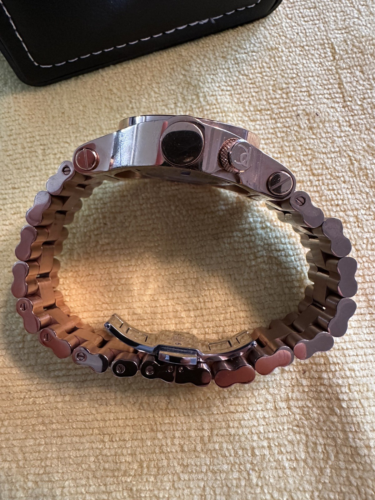 Renato Generation 8 Beast Dual Time Rose Gold PVD 45mm Watch (New Batteries)