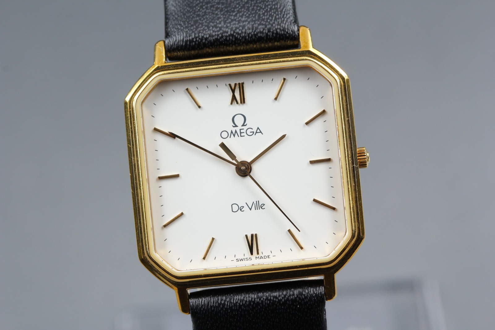 【Exc+5】 OMEGA De Ville 1417 Quartz Men’s Vintage Dress Watch From JAPAN