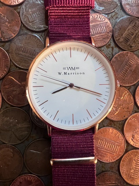 Pair of W. Marrison Men’s & Women’s Wristwatch -Great Condition. Need Batteries