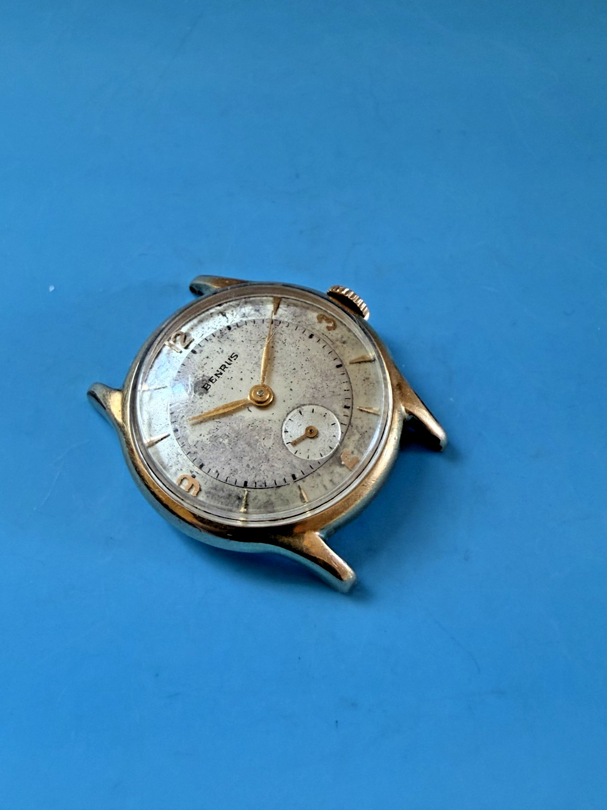 Vintage Benrus 17J BB14 Mechanical Watch Gold Filled – Running