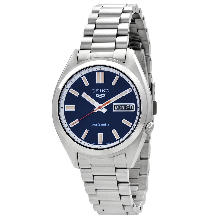 Seiko Men’s 5 Sports SNXS Automatic Navy Dial Watch – SRPK87K1 NEW