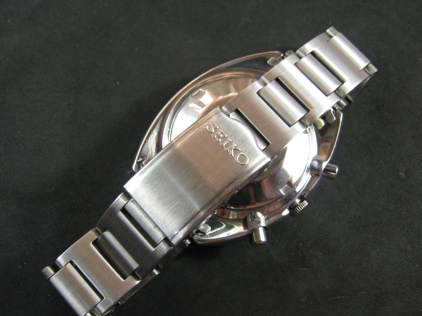 Classic Seiko 6139-6002 Pogue Chronograph Day Date Serviced A1 Condition Japan