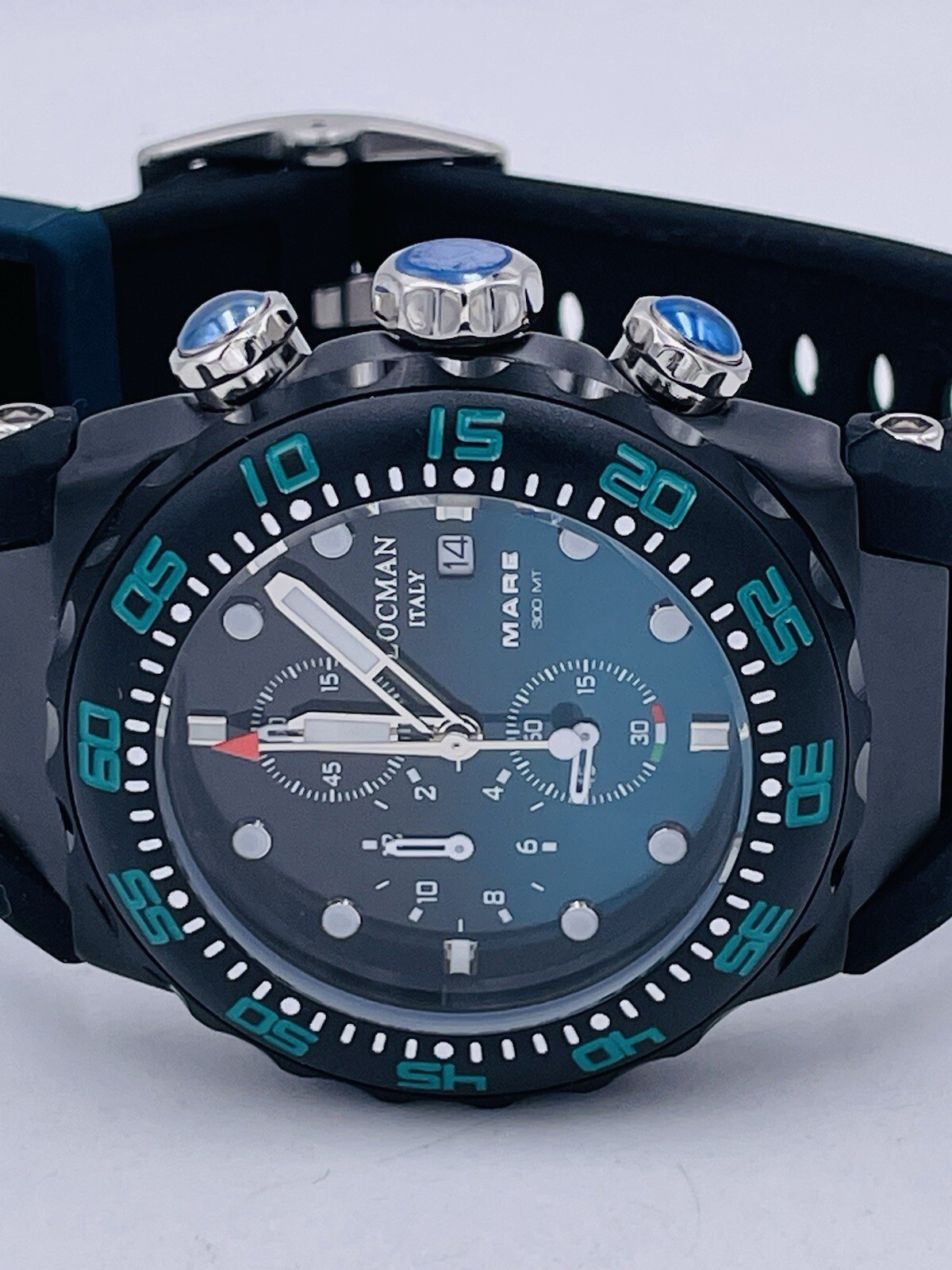 Watch Locman New Sea Chrono 560KKVK/458 Wr300m Steel Very Discounted New
